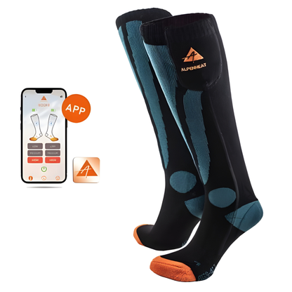 ALPENHEAT Lämmitettävät sukat FIRE-SkiSocks APP 